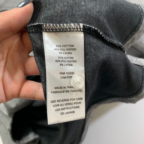 Travis Mathew Shirt Mens XL Grey Royal Links Golf Club Droptail Hem Polo - Picture 7 of 10